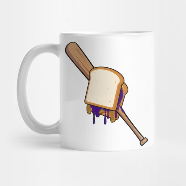 Peanut Butter Jelly With a Baseball Bat by BRAVOMAXXX